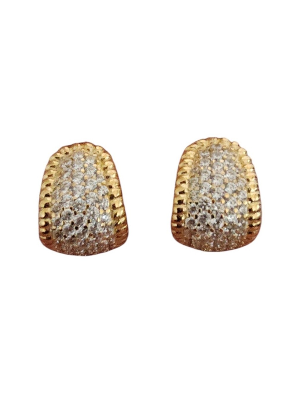 JTV Bella Luce® Italia White Diamond Simulant Earrings – Brand New